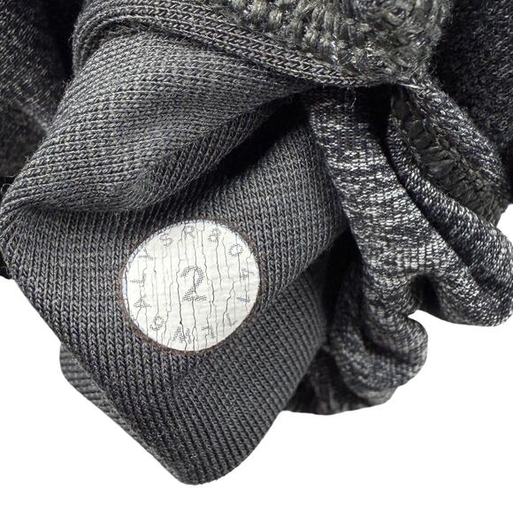 LULULEMON Wunder Under Crop Hi-Rise Luxtreme 21" Size 2 Heathered Black - Picture 7 of 7